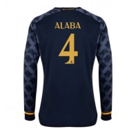 Real Madrid David Alaba #4 Bortedrakt 2023-24 Langermet